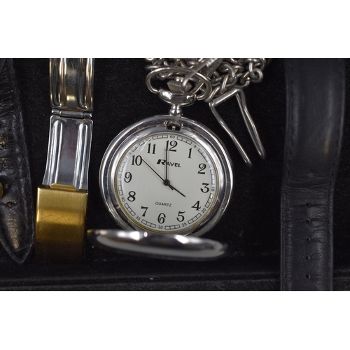 62 - A Selection of Watches and Pocket Watches For Spares and Repairs.