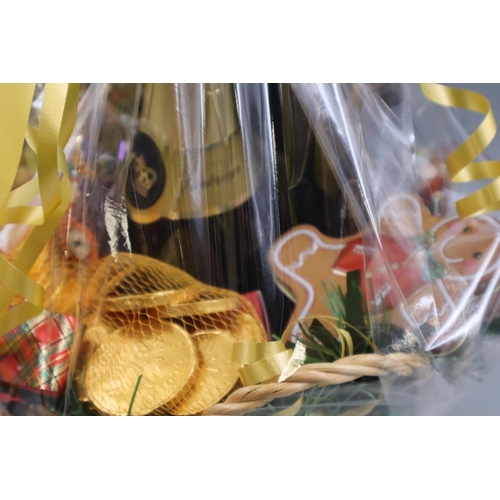 175 - Small Basket Hamper includes
Magnum Charlemagne demi sec, sparkling perry, Bags of Cadbury,
White ji... 