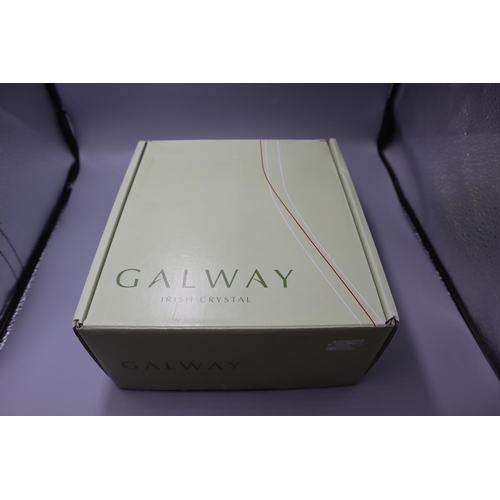 91 - Set of 4 Galway Crystal Whisky Glasses in Box