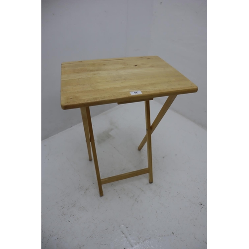 96 - Folding Side Table (19