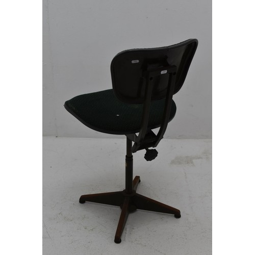 203 - Vintage Evertaut Engineers Swivel Chair