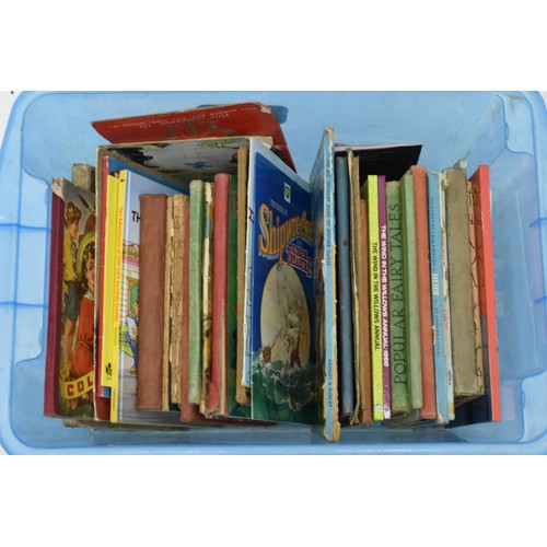 216 - Large Selection of Vintage Children's Books including popular Fairy Tails, the wind in the willows a... 