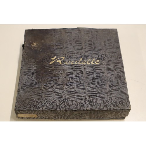 74 - Vintage Roulette Game with Cloth and original Box