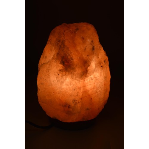 56A - New Himalayan Salt Lamp by Essence in Original Box (working)