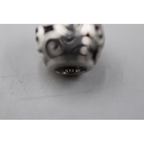 45 - Silver Pandora Charm (unmarked) Complete with Presentation Box