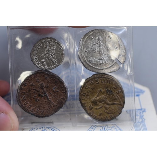 187 - Two Sets of Reproduction Roman Coins