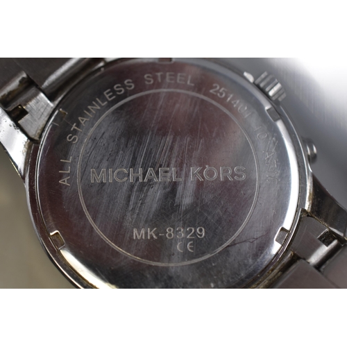 68 - Michael Kors (MK-8329) Date Quartz Watch (Working)