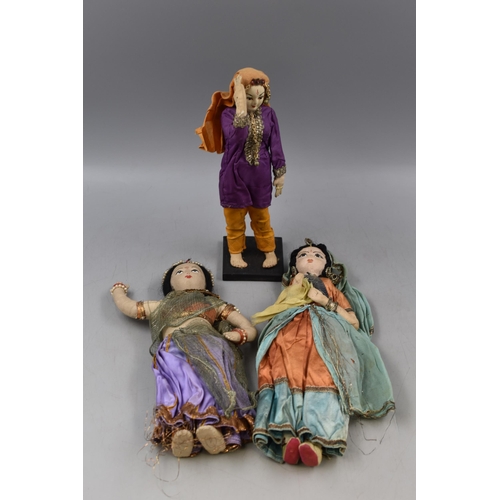 341 - Various Female Indian Dolls