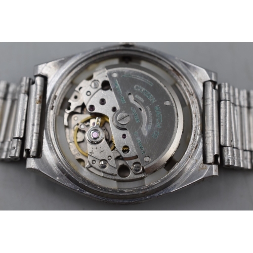 99 - A Citizen Automatic 21 Jewels Gents Watch, Working.