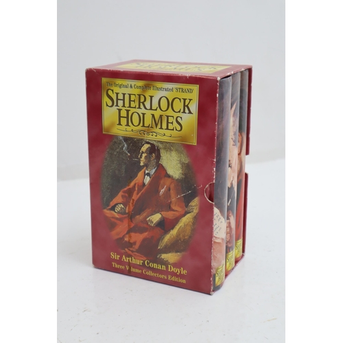 372 - Mixed Selection including Sewing Machine, Wall Clock, Sherlock Holmes Books and More