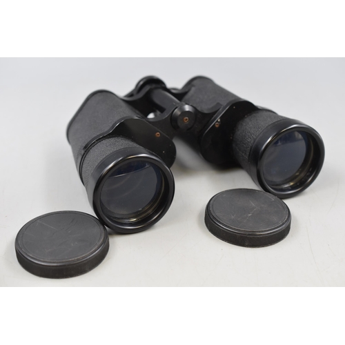 395 - A Pair of Prinz 10x50 Binoculars, In Case.