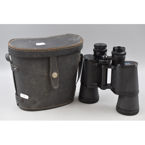 395 - A Pair of Prinz 10x50 Binoculars, In Case.