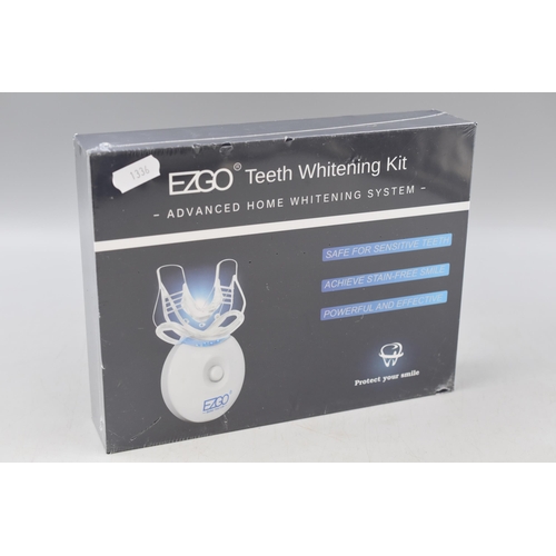 397 - Sealed EZGO Teeth Whitening Kit, Advanced Home System, Safe For Sensitive Teeth