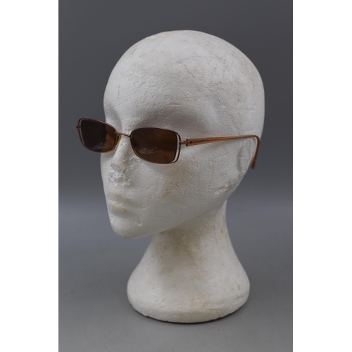 410 - Two Pairs of Prescription Sunglasses, Includes Karen Millen. In Case.