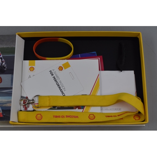 411 - A British Grand Prix 2016 Welcome Pack, Includes Wristband, Lanyard, Marble and More.