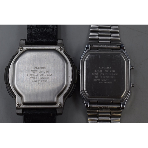 151 - Two Casio Quartz Watches including Databank Telememo 30