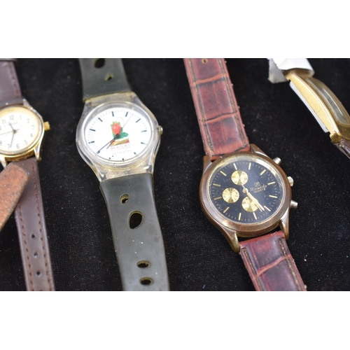 152 - Mixed Tray of Vintage Watches to include Gold Plated