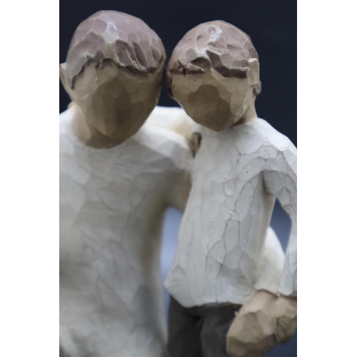 204 - Two Willow Tree Figures, Includes 'New Dad' And Other.