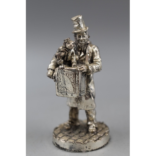 213 - Collection of 7 Pewter Figures of Victorian Trades (13cm)