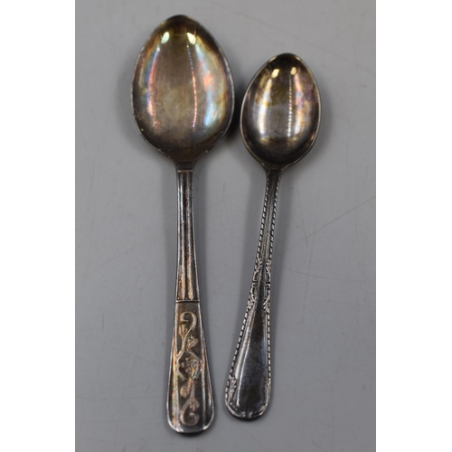 227 - Mixed Selection Of Silver Plated Teaspoons