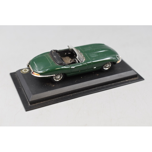 232 - Diecast Jaguar E-Type Model Car