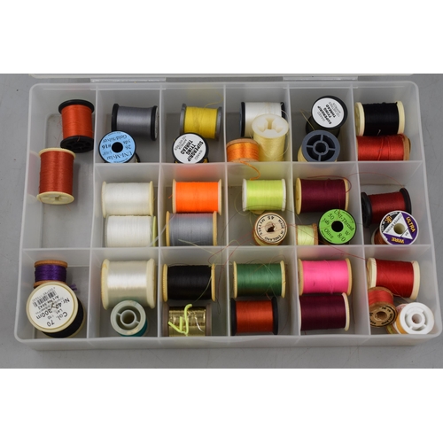 448 - Selection of Fishing Thread, Balancing Kit, Cork Balls and More