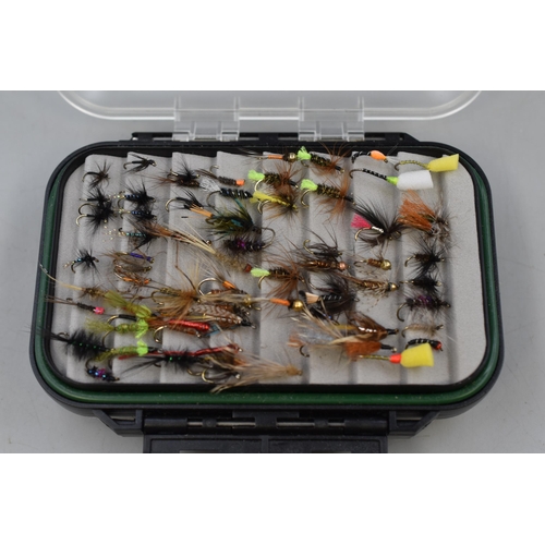 452 - Large Selection of Fishing Flies in 3 Cases