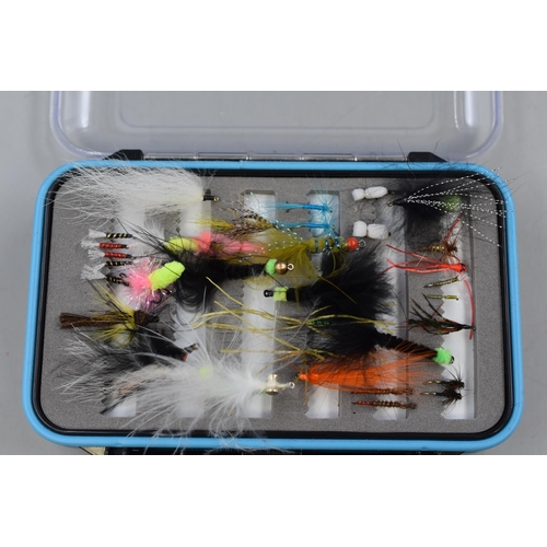 452 - Large Selection of Fishing Flies in 3 Cases