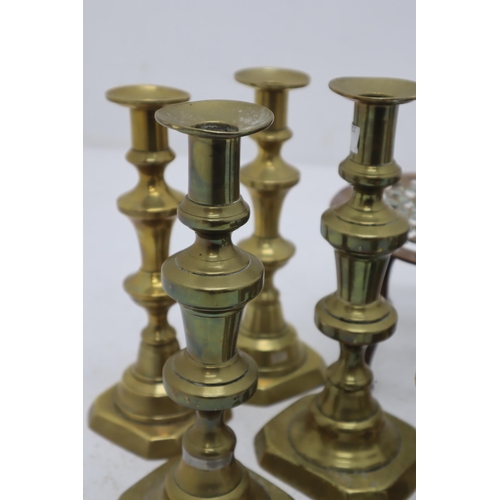 475 - Large Collection Of Vintage Brass Objects Including Candlestick Holders And More