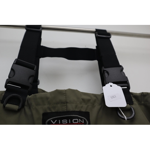 486 - Pair of Vision Fly Fishing Waders (Size S)