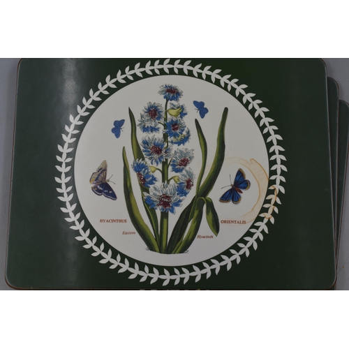 499 - Set of 6 Portmeirion Botanical Placemats designed by Susan William Ellis in original Box