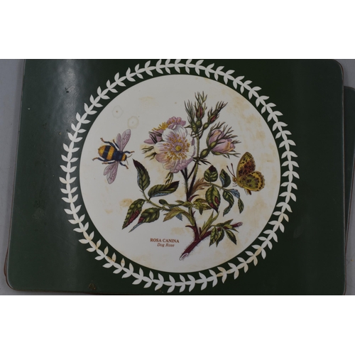 499 - Set of 6 Portmeirion Botanical Placemats designed by Susan William Ellis in original Box