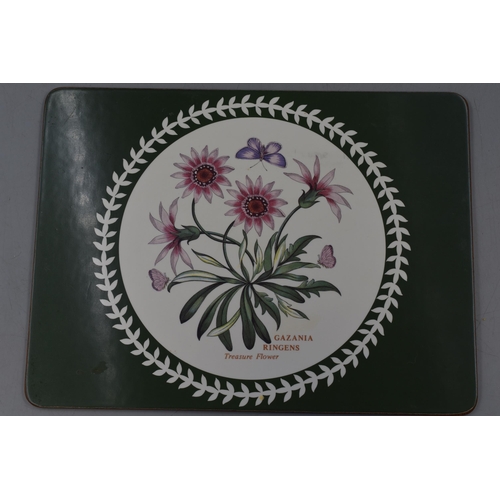 499 - Set of 6 Portmeirion Botanical Placemats designed by Susan William Ellis in original Box