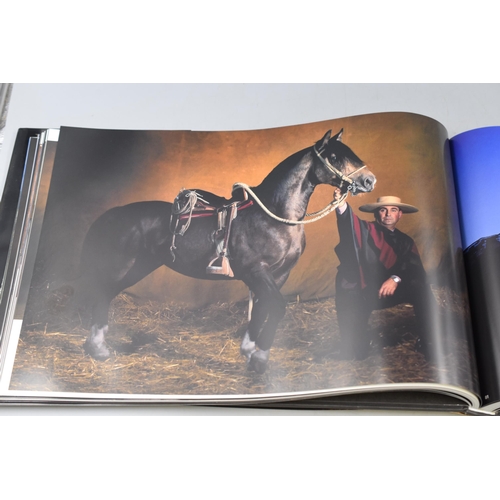 506 - Yann Arthus Bertrand and Jean louis Gourand Book of Horses (Large Book with Fantastic Photographs)