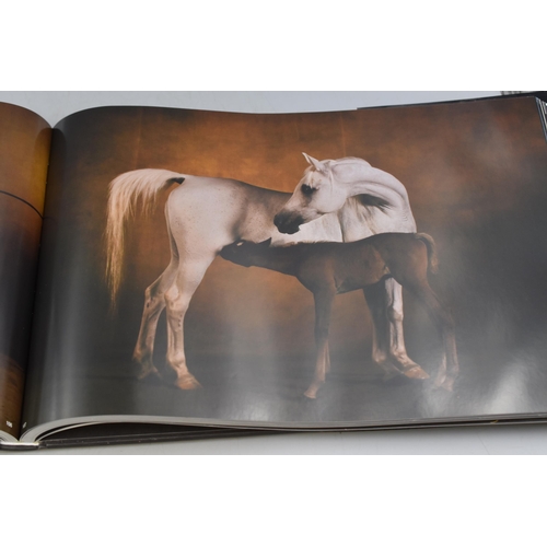 506 - Yann Arthus Bertrand and Jean louis Gourand Book of Horses (Large Book with Fantastic Photographs)