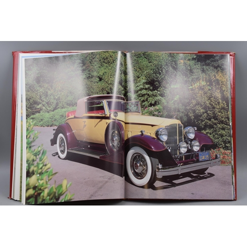 507 - Large Ken Rose Book of The Car Past and Present contains a selection of colour photographs