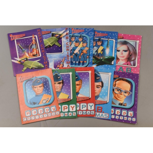 547 - Mixed Lot of Vintage Thunderbirds Items to include a Box of Woolworth's Thunderbirds Christmas Cards... 