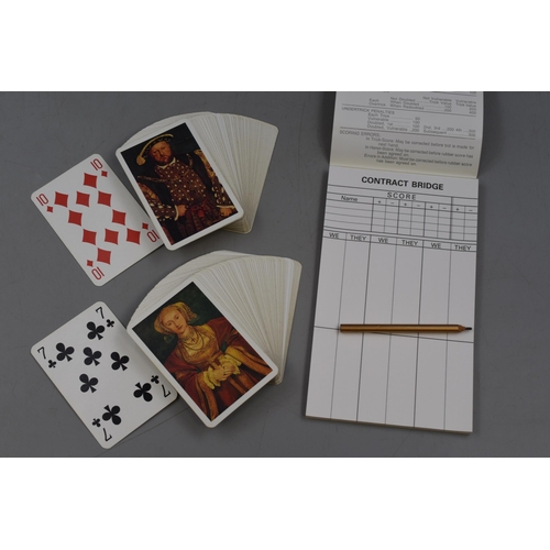 552 - Vintage PPC Bridge Set Card Game