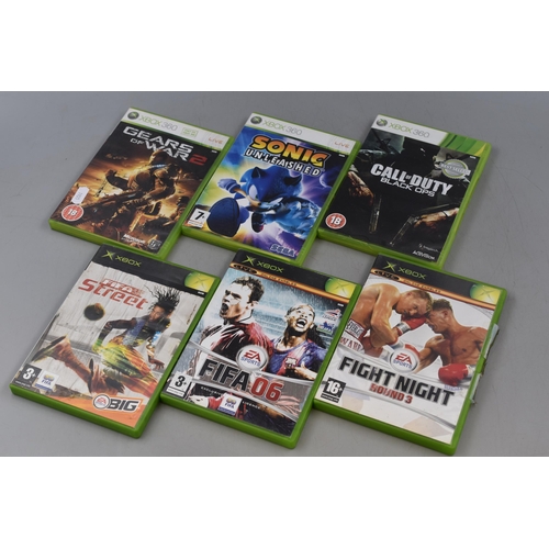 557 - Selection of 14 XBox and 6 XBox 360 Console Games