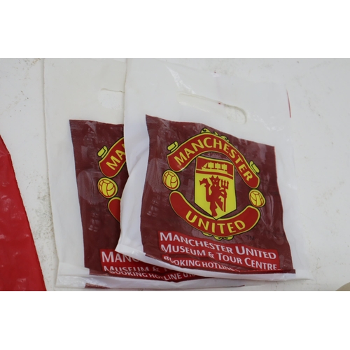 574 - Mixed Lot of Manchester United and England Football Related Items to include Balls, Bottles, Club In... 