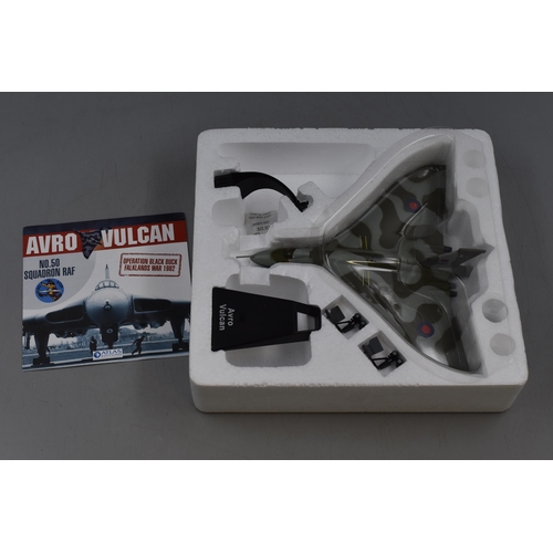 582 - Two Atlas Edition Aircraft Models In Boxes. Includes Vulcan and Northrop Gruthman.