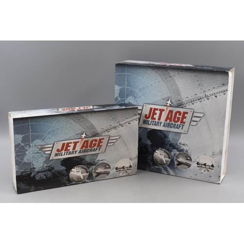 582 - Two Atlas Edition Aircraft Models In Boxes. Includes Vulcan and Northrop Gruthman.