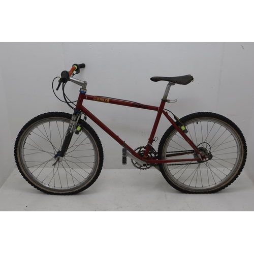 634 - A 24 Speed Pace Mountain Bike, With Kevlar Suspension and 25