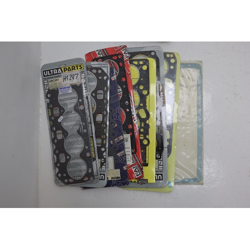 638 - A Selection 66 of Cylinder Head Gaskets And Sump Gaskets For 70's and 80's Fords.