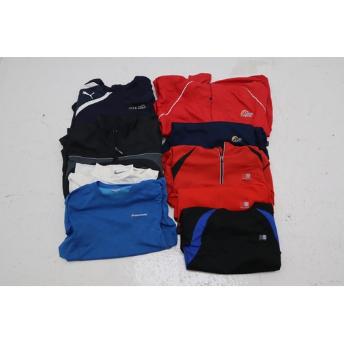 671 - A Selection of Running/Training Clothing Items. Includes Karrimor, Nike, Puma and More.