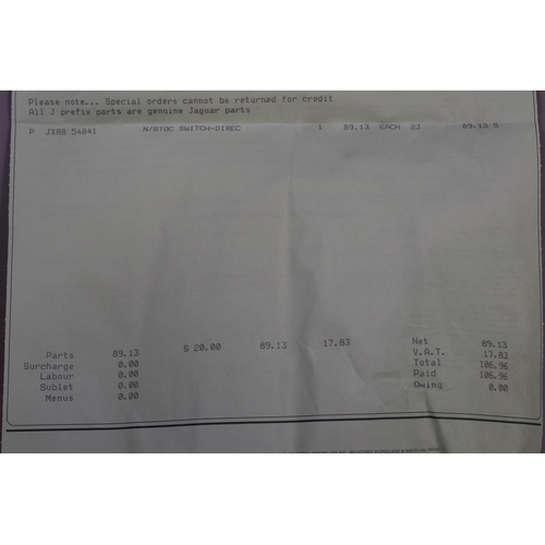 663 - A Pair of Jaguar Indicator Stalks For 2006 Jaguar XJ8, With Paperwork.