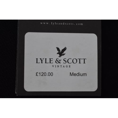 676 - A Selection of Three Lyle & Scott Cardigans With Tags. Includes Two In Yellow (Large and XL), And on... 