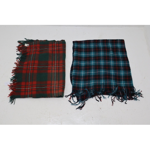 679 - Two Tartan Wool Blankets