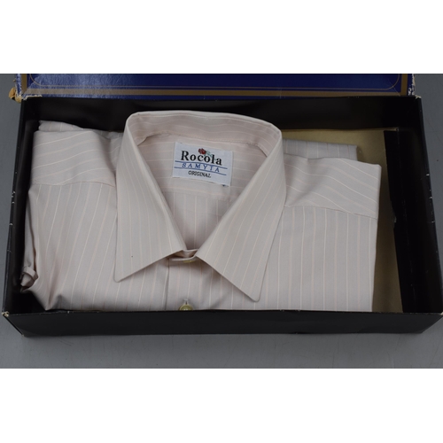 685 - Selection of 4 Gentlemans Shirts including Van Heusen, Rocola, Jacamo and More (3 at 16.5