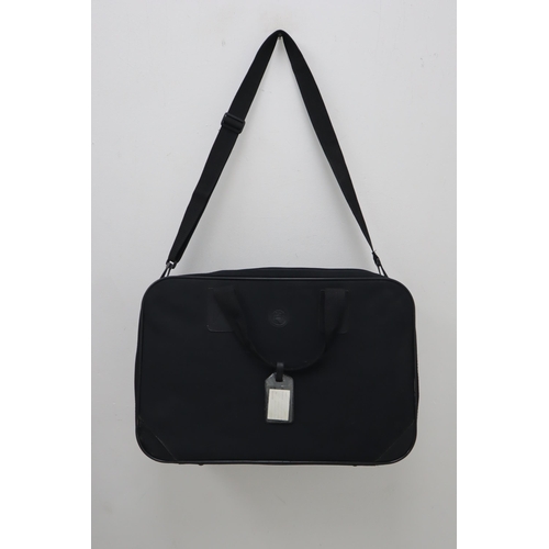 613 - A Hawa Black Travel Bag/Suit Carrier.